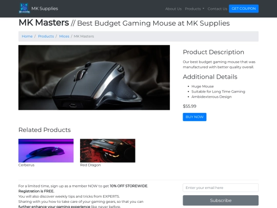 mice-mkmasters screenshot