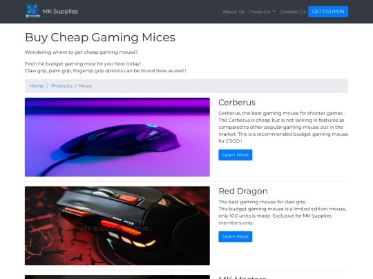 mice screenshot