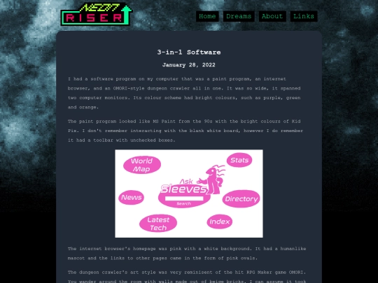 dreams/3in1software screenshot