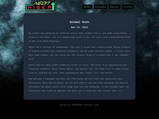 dreams/animalRush screenshot