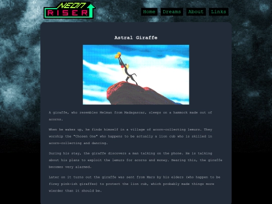 dreams/astralGiraffe screenshot