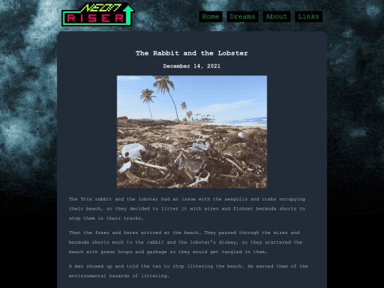 dreams/litterBeach screenshot