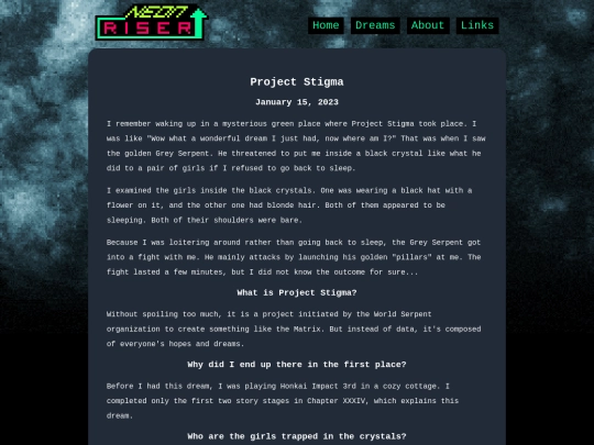 dreams/projectStigma screenshot