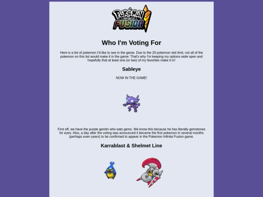 pkmnIF/vote screenshot