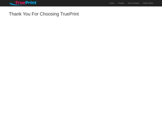 thankyouOrder screenshot