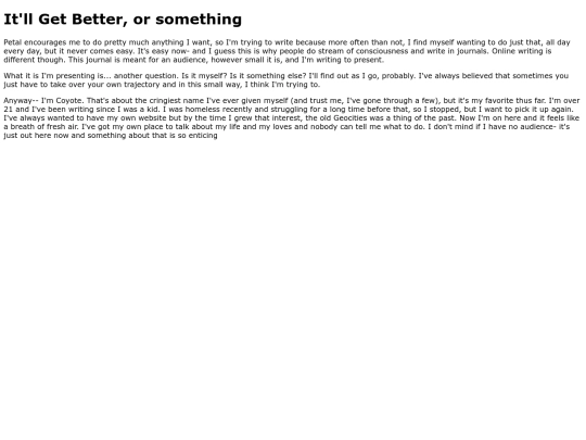 One screenshot