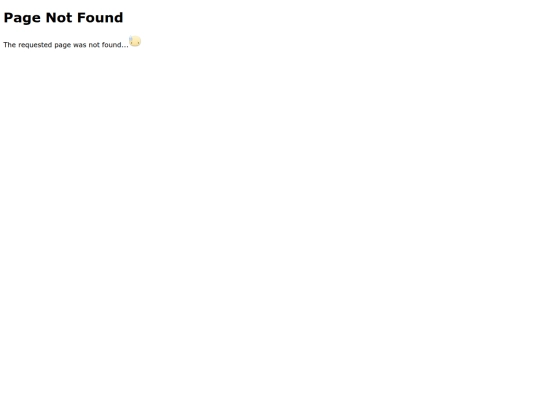 not_found screenshot