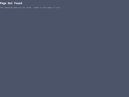 not_found screenshot