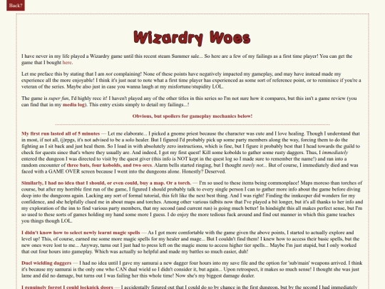 blog/wizardrywoes screenshot