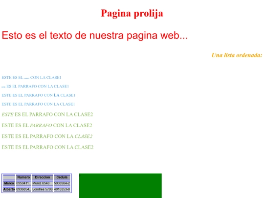 segundapagina screenshot