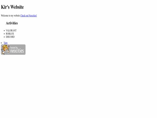 index screenshot