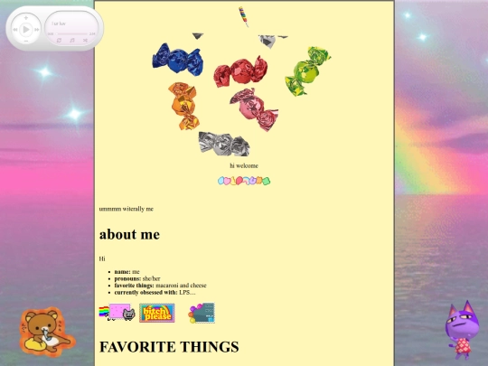 aboutme screenshot