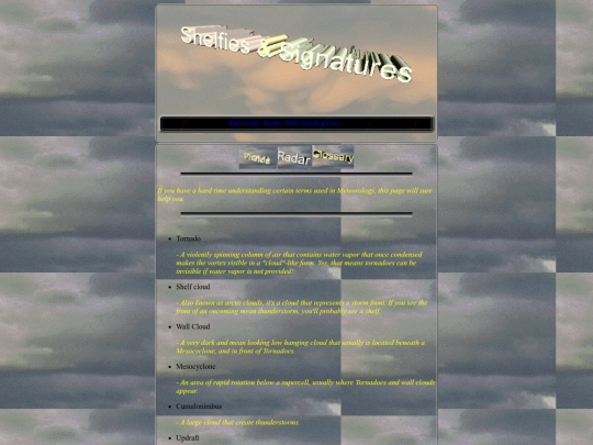 glossary screenshot
