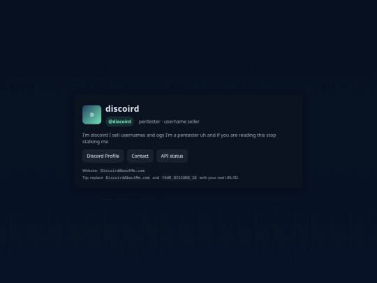 index screenshot