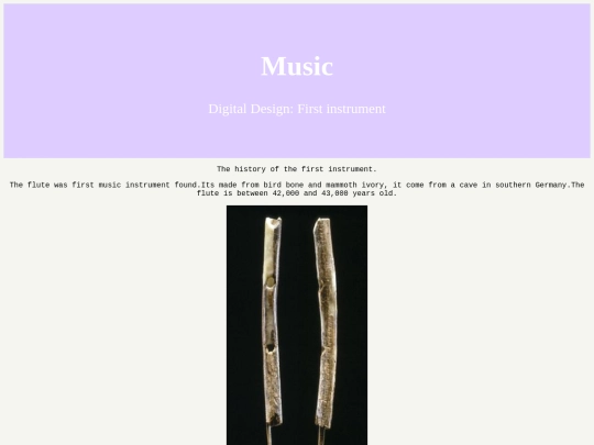 website/firstinstrument screenshot