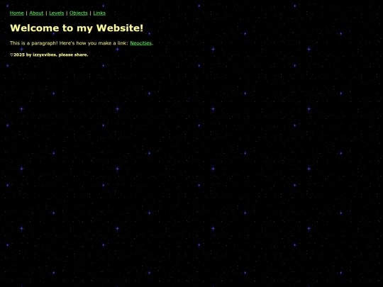 links screenshot