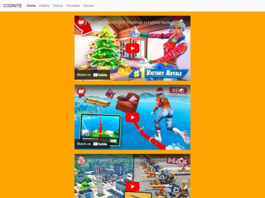 videos screenshot