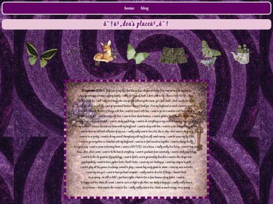 blog screenshot