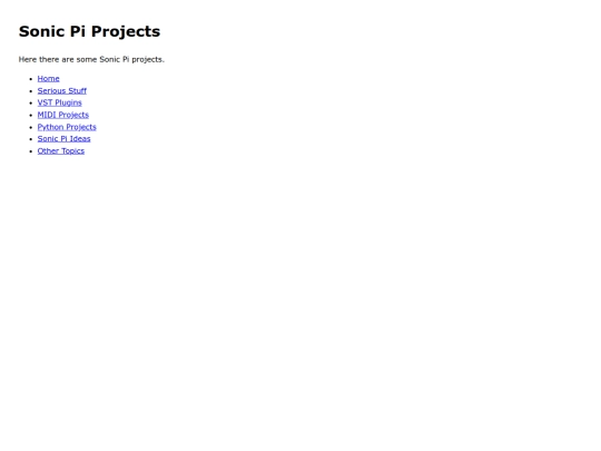 serious/sonicpi screenshot
