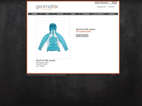 women/activewear/frontzip_ski_jacket screenshot