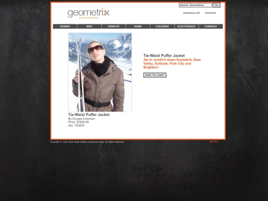 women/activewear/waist_puffer_jacket screenshot