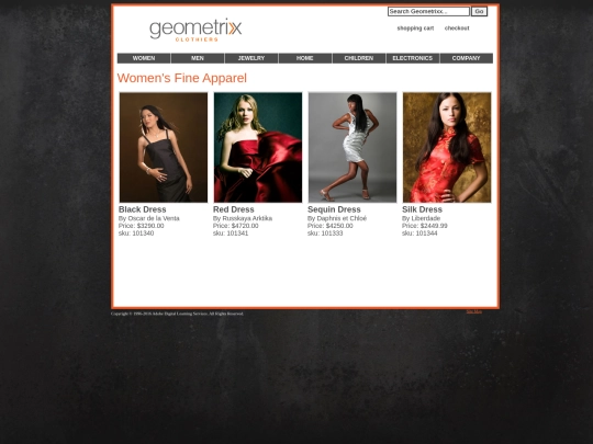 women/fineapparel/fineapparel screenshot