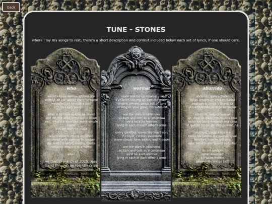 songs screenshot