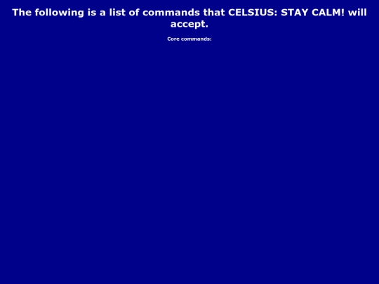 commands screenshot