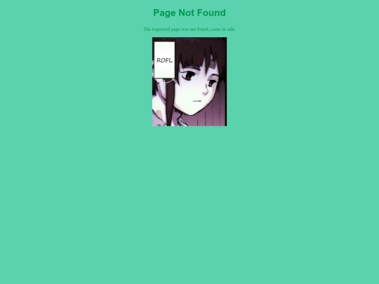 not_found screenshot