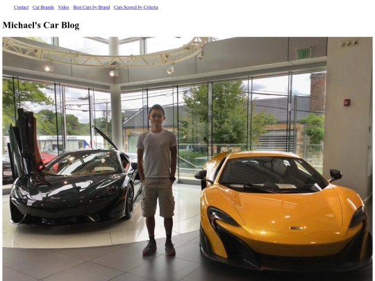 Cars screenshot