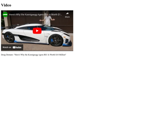 Cars/video screenshot