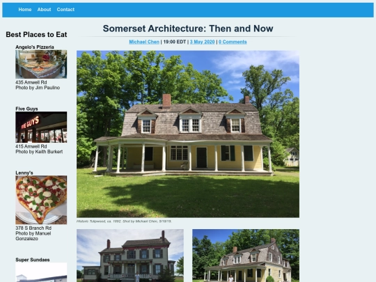 blog screenshot