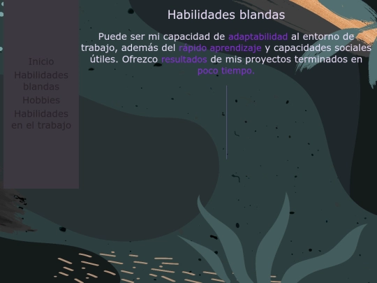 Pag Personal/Informacion screenshot
