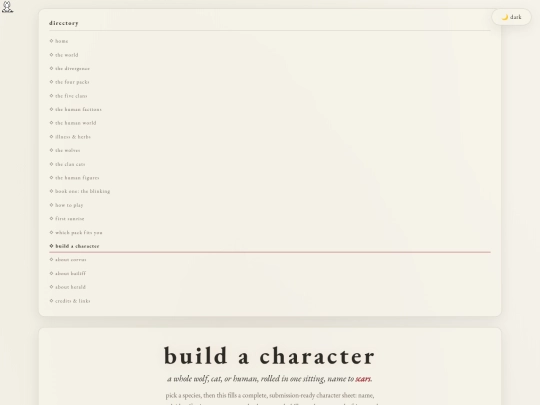 charactergen screenshot