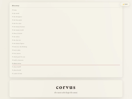 corvus screenshot