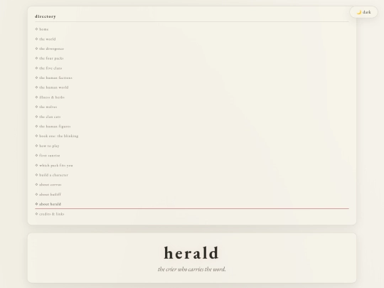 herald screenshot