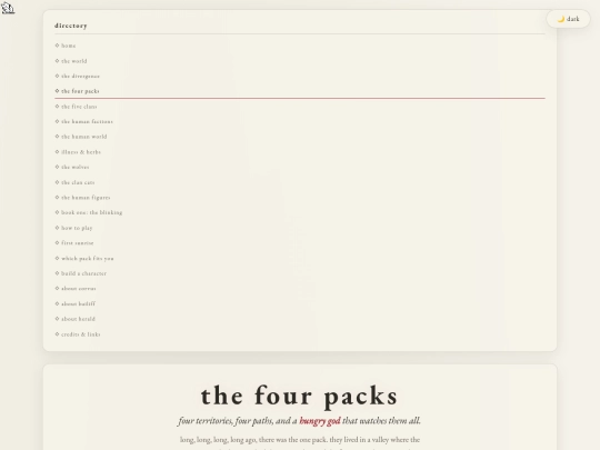 packs screenshot