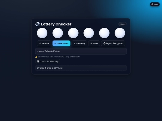 lottery screenshot