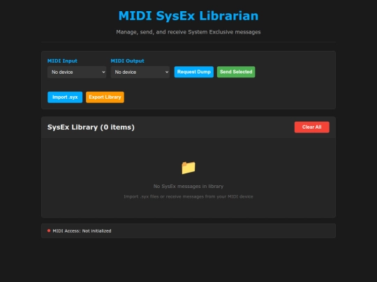 midilib screenshot