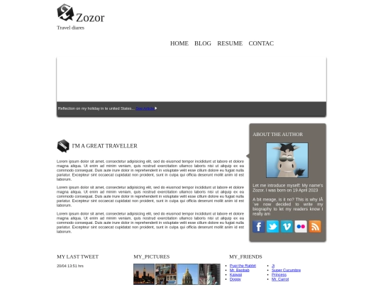 ZOZOR1 screenshot