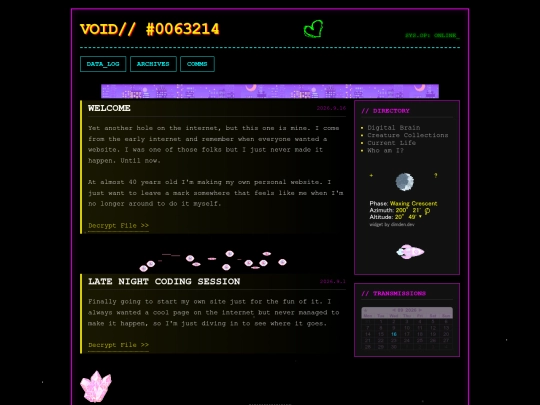 thoughts screenshot