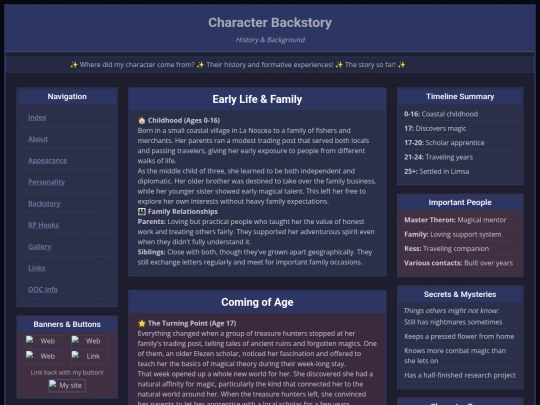 backstory screenshot