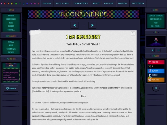 blog/incontinence screenshot