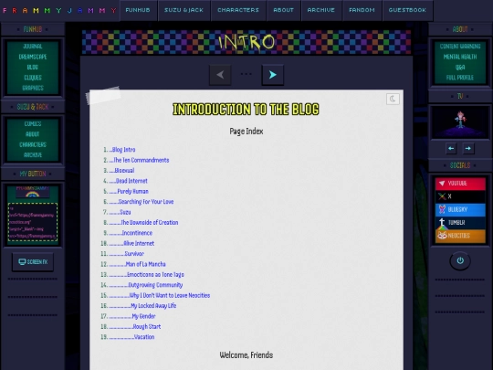 blog/introduction screenshot