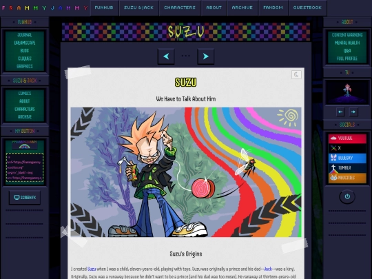 blog/suzu screenshot