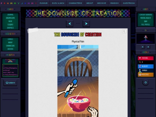 blog/the-downside-of-creation screenshot