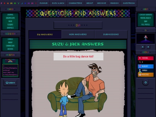 questions screenshot