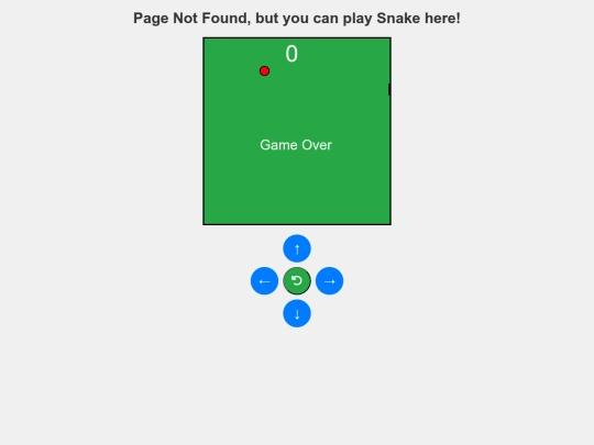 not_found screenshot
