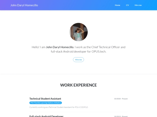 cv screenshot