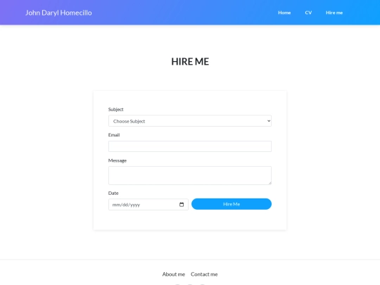 hire-me screenshot